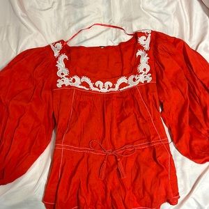 Free people fun blouse